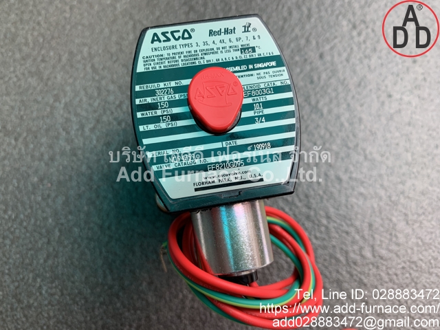 Asco Red Hat Rebuild Kit No 302276 (3)